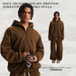Hooded Cardigan Sweater Set For Men And Women