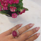 Torrey Ring with Ruby