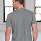 Unisex Eco-Triblend Short Sleeve V-Neck Tee