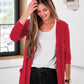 Ladies Eco-Triblend Rib Cardigan