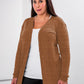 Ladies Eco-Triblend Rib Cardigan