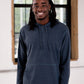 Unisex Eco-Triblend Long Sleeve Hooded Tee