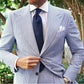 Men's Seersucker Striped Suit Two-piece Suit