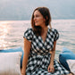 Picnic Plaid Wrap Dress - FINAL SALE