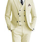 Men's Suit Set Three-Piece Suit Formal Wear