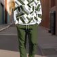 Fashion Simple Printing Sports Leisure Men's Suit