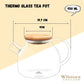 Thermo Glass Teapot 32 Fl Oz | High temperature and shock resistant