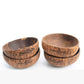 Handmade Coconut Bowls (Set of 4)