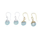 Jill Short Drop Earrings in Chalcedony