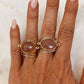 Torrey Ring with Cherry Quartz