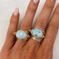 Torrey Ring with Larimar
