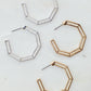Forever Linked Hoop Earrings