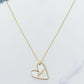 Mama Heart Drop Necklace