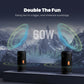 WHALE with Nylon Strap – Bluetooth IPX7 Waterproof Portable Outdoor Speaker with 30W Stereo Sound and USB Charge Out