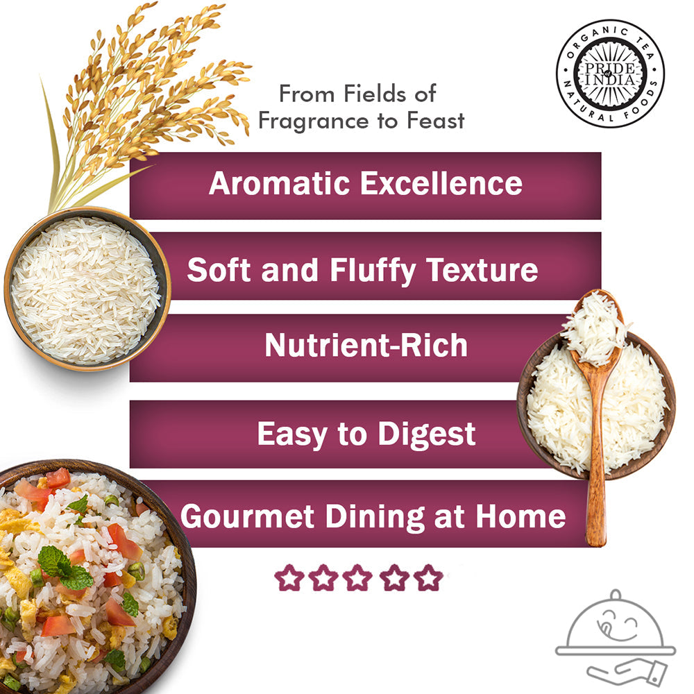 Thai White Jasmine Rice - Hom Mali Fragrant Long Grain Jar
