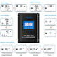 Midas 30 Amp MPPT Solar Charge Controller with MT-50