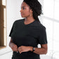 Unisex Eco-Triblend Short Sleeve V-Neck Tee