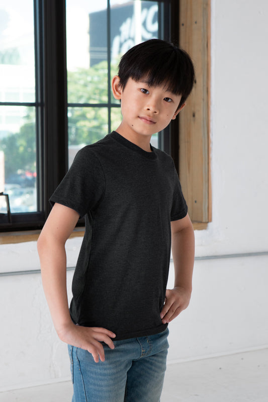 Youth Eco-Triblend Short Sleeve Tee (Core Colors)