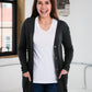 Ladies Eco-Triblend Rib Cardigan