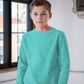 Youth Heathered Fleece Crew