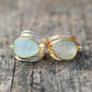 Torrey Ring with Blue Chalcedony