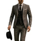 Men's Large Size Casual Three-piece Set
