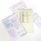 70 Ct. 6" X 9" Green Tint Gregg Ruled Steno Book