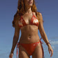 Vega String Bikini in Empress Moth