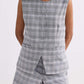 Cotton Tweed Shorts in Grey
