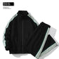 Trendy Straight Striped Sports Suit For Men