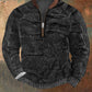 3D-printed, Form-fitting Comfortable Long-sleeve Hoodie With A Half-zip Front