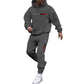 Men's Sweater Sport Pants Suit Printed Fashion