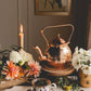 CMK Vintage Inspired Copper Hand Hammered Teapot