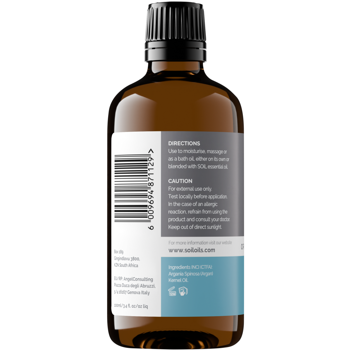 Organic Argan Oil (Argania Spinosa) 100ml