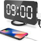 Digital Alarm Clock, Large 6.5"