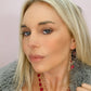 Malibu Earring in Ruby