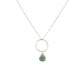 Yuliya Necklace in Strawberry Quartz