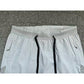 Sports Training Leggings With Long Spliced Panels Quick-drying Fabric Ultra-energetic For Outdoor Activities