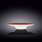 Red Porcelain Deep Soup or Salad Plate 10.5" inch | 8 Fl Oz |