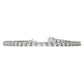 6.5 CTW Lab Grown Diamond Tennis Bracelet in 14kt White/Yellow Gold (G/VS) AGI Certified
