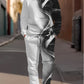 Fashion Simple Printing Sports Leisure Men's Suit