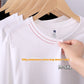 White Long Sleeve T Shirt Solid Color Cotton Base Layer