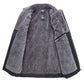 Mid-length Cotton-padded Coat For Middle-aged And Older Men