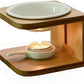 Essential Oil Burner Candle Ceramic Tea Light Holder Aroma Diffuser