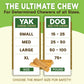 EcoKind GIANT Gold Yak Chews