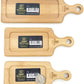 3 Bamboo Tray Set For Your Favorite O'dourves Or Amuse Bouche