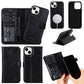 Casper Leather iPhone 15 Plus Wallet Case | Detachable MagSafe Compatible RFID Protection