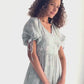 Gathered Maxi Dress in Sage Green