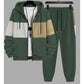 Mens Autumn Winter 3D Elephant-Print Long-Sleeve Hoodie Set
