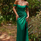 Corset Soft Satin Dress